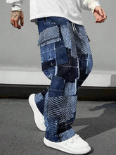 Load image into Gallery viewer, Pink Camo Cargo Pants Printed Design Trendy Casual Loose-Fit Versatile And Breathable Trousers