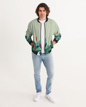 Load image into Gallery viewer, Bunny &amp; Flowers Men's Bomber Jacket