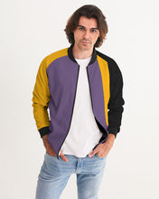 Load image into Gallery viewer, Pop Elements On Purple Men's Bomber Jacket