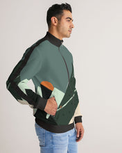 Load image into Gallery viewer, Mountain Men's Stripe-Sleeve Track Jacket