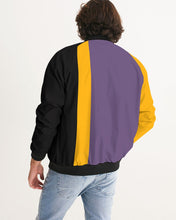 Load image into Gallery viewer, Pop Elements On Purple Men's Bomber Jacket